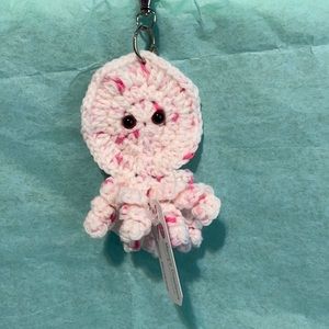 Sweet octopus 🐙 keychain. Handcrafted with love ❤️